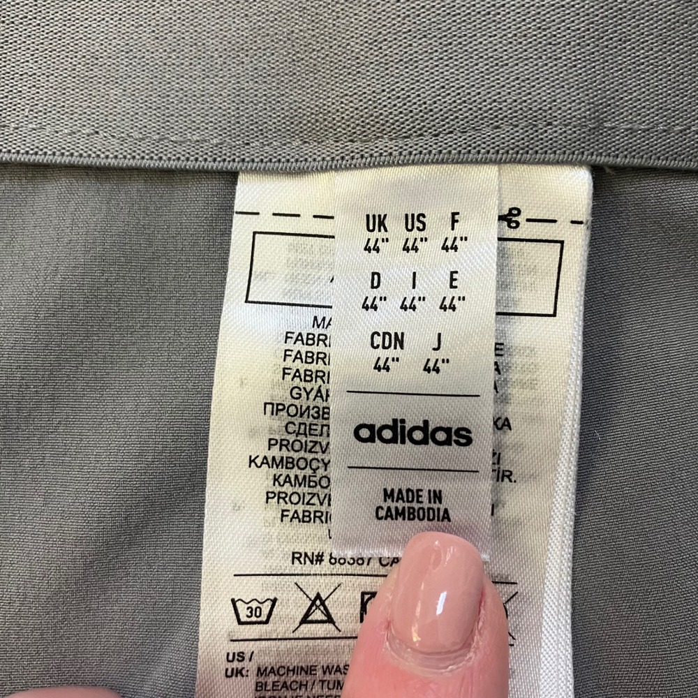 Adidas Ultimate 360 Golf Shorts Mens 44 Gray Performance Lightweight Athletic - Picture 2 of 8